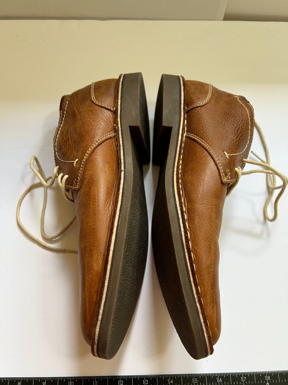 Men's Kenneth Cole Desert Wind Leather Chukka Boots  M 11M - Picture 4 of 6